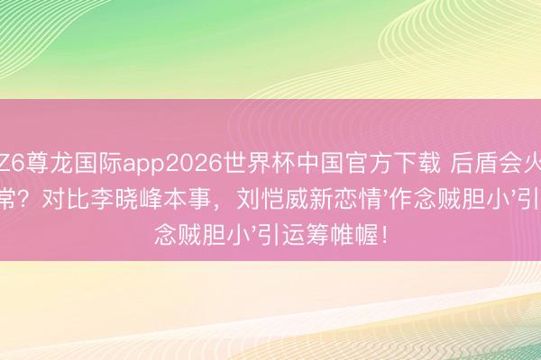 Z6尊龙国际app2026世界杯中国官方下载 后盾会火速辟谣反常？对比李晓峰本事，刘恺威新恋情'作念贼胆小'引运筹帷幄！