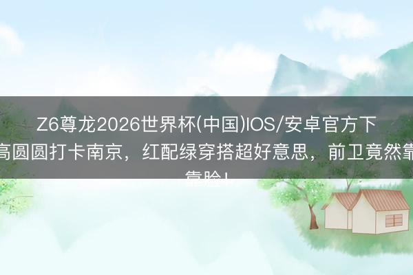 Z6尊龙2026世界杯(中国)IOS/安卓官方下载 高圆圆打卡南京，红配绿穿搭超好意思，前卫竟然靠脸！