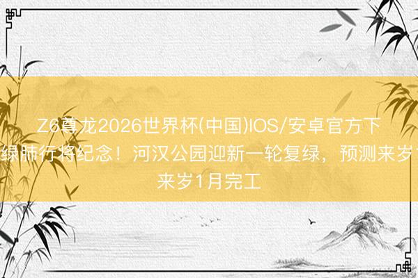 Z6尊龙2026世界杯(中国)IOS/安卓官方下载 城央绿肺行将纪念！河汉公园迎新一轮复绿，预测来岁1月完工